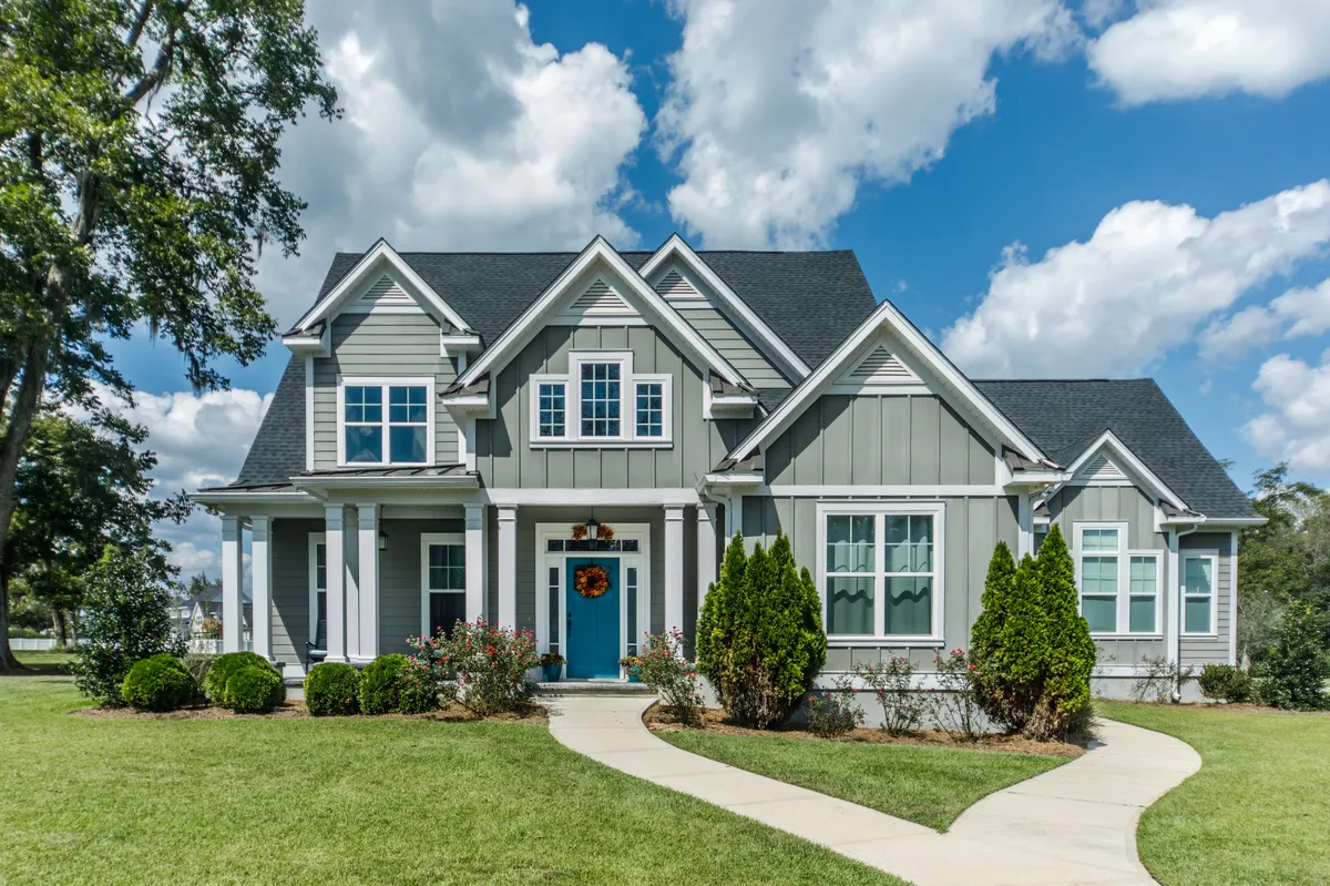Craftsman home with new roof